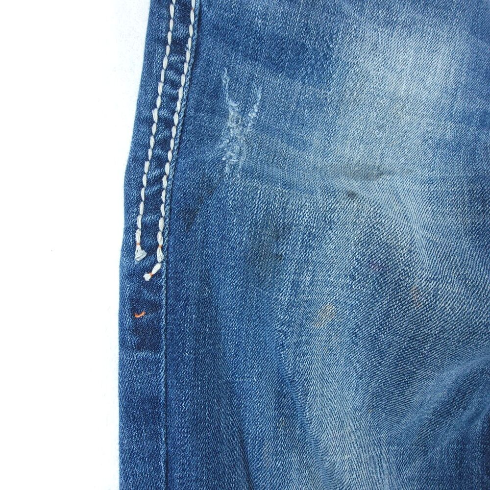 Rock Revival Jeans Womens 29 Sasha Straight Embellished *Flaw* - Picture 9 of 12